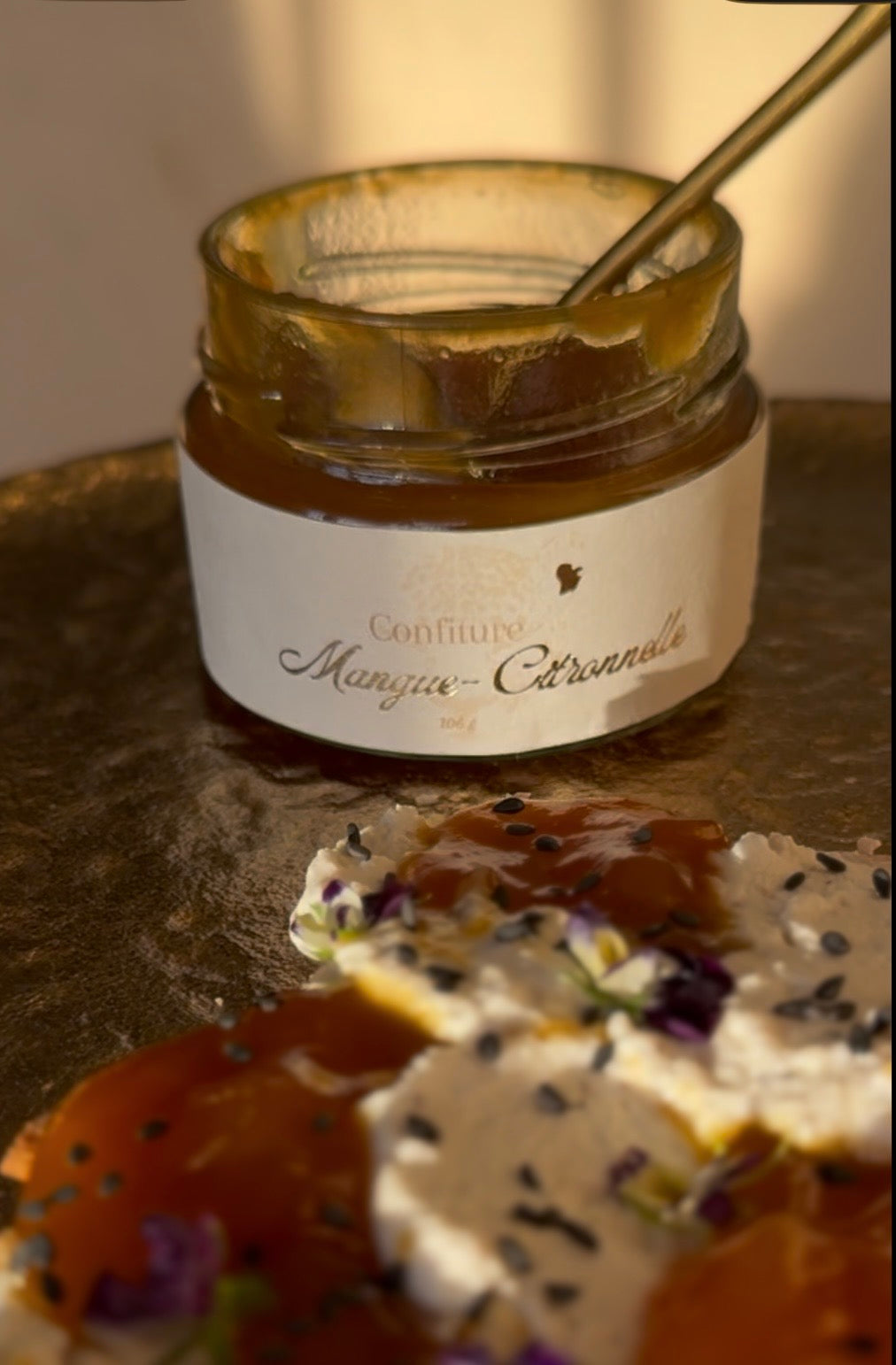 Confiture Mangue Citronnelle